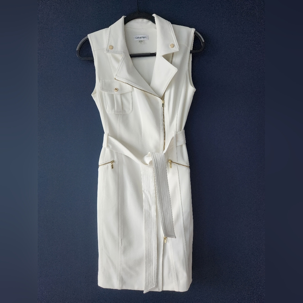 Calvin Klein zipper dress
